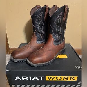 Ariat RigTek Wide Square Toe Waterproof Composite Toe Work Boot